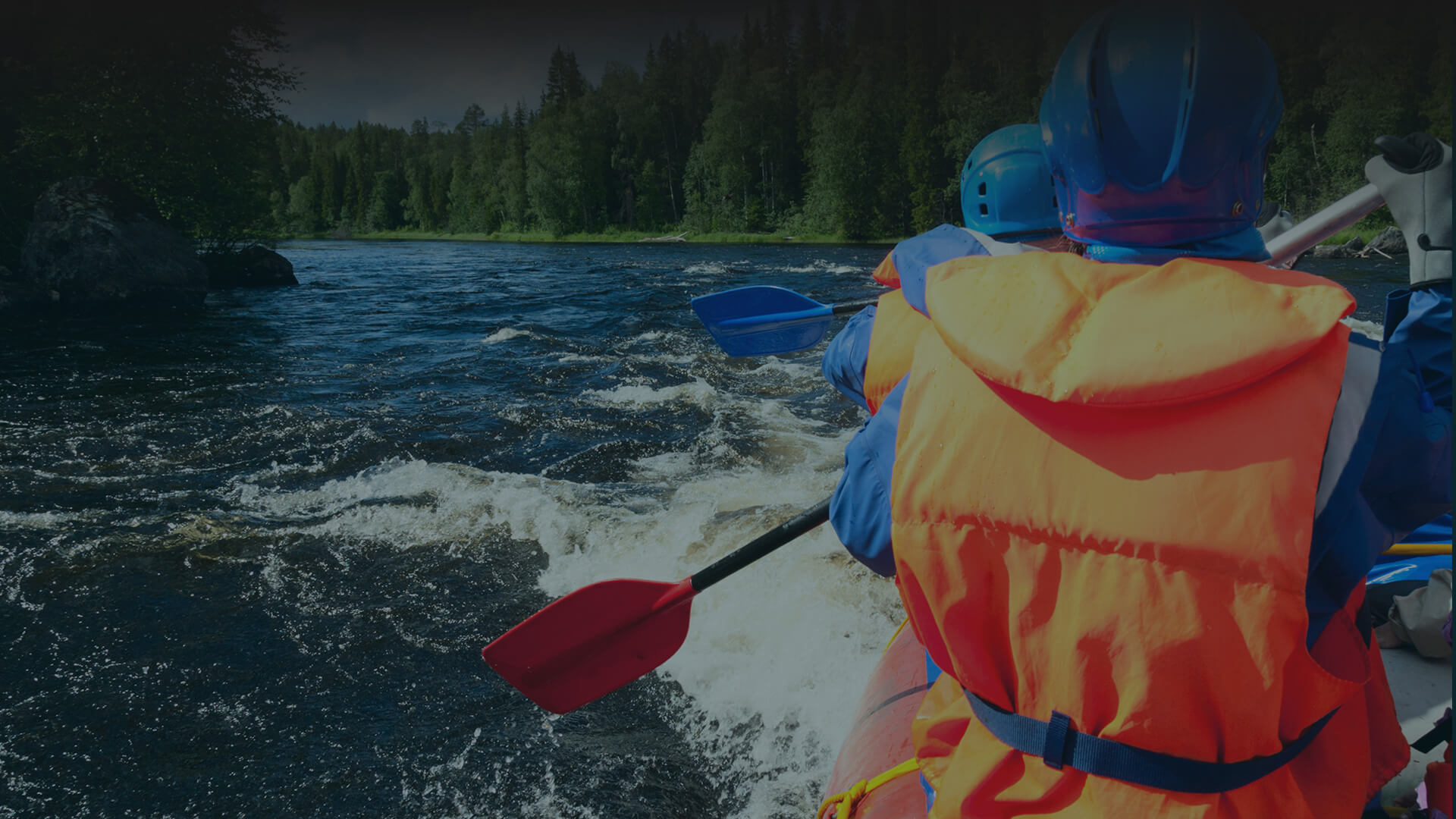 Rafting and kayaking